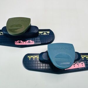 Fiskars Border Punch Set - Blue and Green